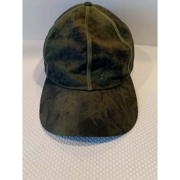 Lululemon Women Aquila Green Adjustable‎ Strap Athletic Running EUC Size OS main image 4